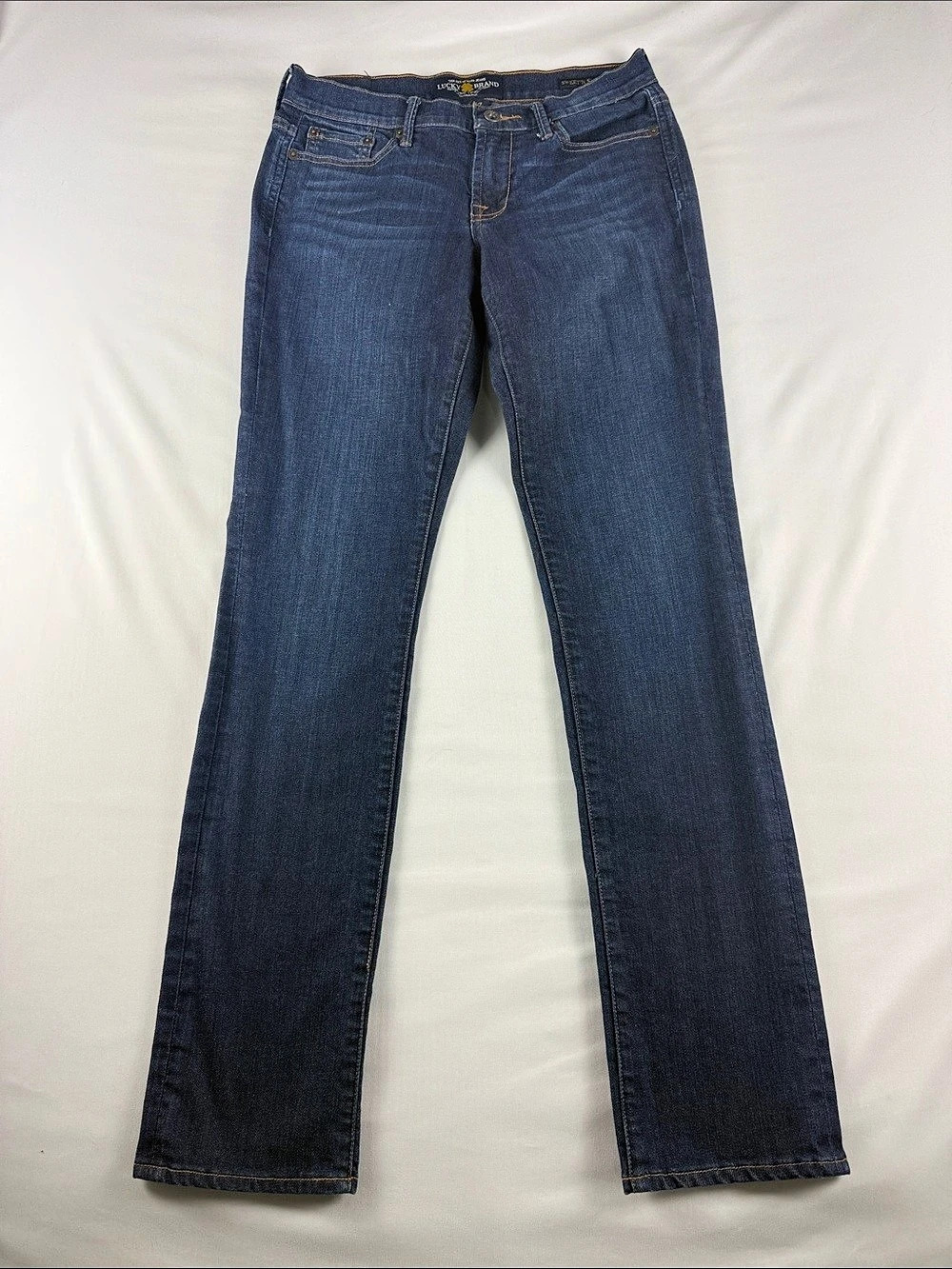 Lucky Brand Sweet N Straight Dark Wash Jeans Women’s 27 Straight Leg